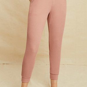 Skylar Paris Rib Joggers - Amour Vert